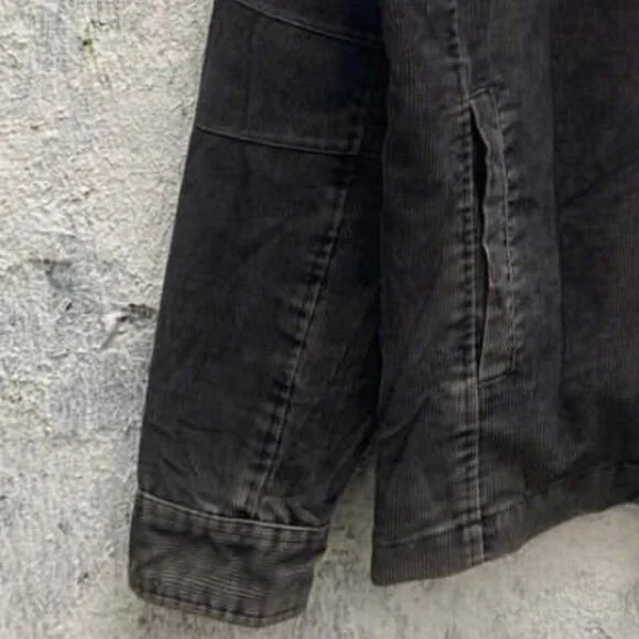 Vintage Black Corduroy Jacket - Picture 2 of 5
